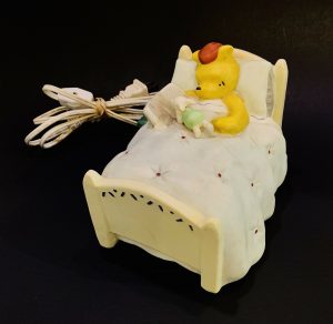 Ceramic Winnie The Pooh & Piglet Disney Lamp Night