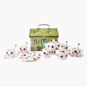 Emma Bridgewater Pink Hearts Melamine Children's Tea Set