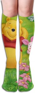 Lsjuee Over-The-Calf Sports Socks Winnie The Pooh