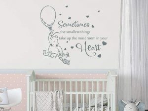 Sometimes The Smallest Things Wall Decal