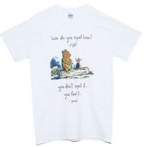 The Pooh Cute Love Quote Raglan 3/4 Sleeve T-Shirt