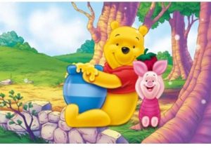 Winnie The Pooh And Tigger Children's Wooden Puzzle