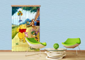 AG DESIGN Disney Winnie The Pooh, Children's Room Curtain