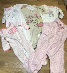 Baby Girls Clothes Bundle 9-12 Months Babygro Sleepsuit Pyjamas Winnie The Pooh