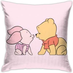 By Pillowcase Winnie The Pooh with Pig Decorative Throw Pillow Covers