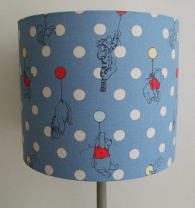 Cath Kidston Winnie The Pooh Balloon Spot - Handmade Nursery Ceiling Lampshade
