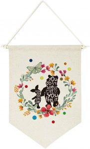 Chillake Inspirational Winnie The Pooh Quote Banner Flag