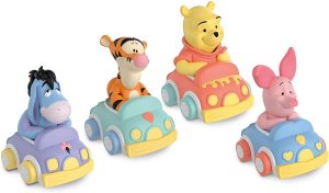 Clementoni 17264 Winnie The Pooh Soft and Go Cars, Multi-Colour