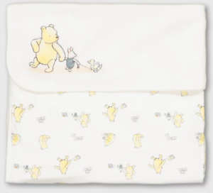 Disney Baby Unisex Boys Girls Winnie the Pooh Friends Cot Pram Fleece Blanket