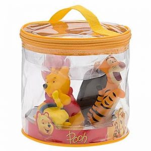 Disney Junior Winnie the Pooh Piglet Tigger Eeyore Bath Toy Set