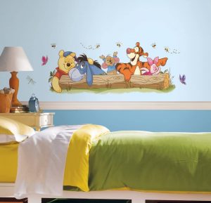 Disney RMK2553GM RoomMates " Winnie The Pooh and Friends Mural" Wall Sticker