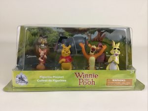 Disney Store Winnie The Pooh Tigger Eeyore Piglet Owl Deluxe Figurine Playset