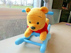 Disney Winnie the Pooh Baby Musical Baby 21" Rocker Toy