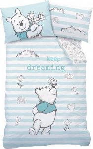 Disney Winnie the Pooh Butterfly Reversible Single Bedding Set