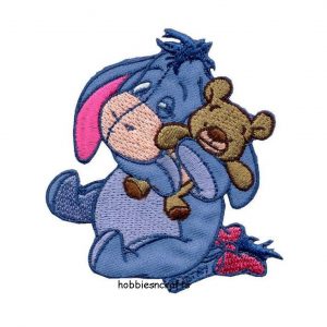 Eeyore From Winnie The Pooh Disney Licenced Iron On Applique Motif Patch