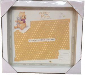 Hallmark Winnie The Pooh Wooden Keepsake Photo Frame