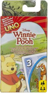Mattel Disney Winnie the Pooh My First Uno Card Game
