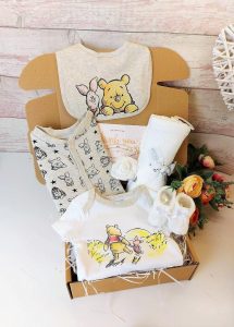 New Baby Hamper, Disney Winnie The Pooh baby gift set
