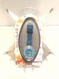 New Sealed Vtg Winnie The Pooh Light Show Watch 30m Water Resist