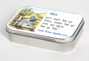 Personalized Keepsake Tin Gift Adult or Child’s