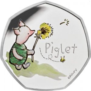 Piglet Winnie The Pooh Silver Coin