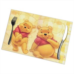 Placemats Winnie Pooh Placemat Washable Table Mats