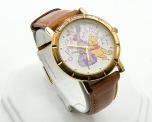 Vintage Musical Timex Disney Winnie-the-Pooh and Piglet Jazz Wristwatch
