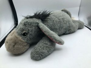 Walt Disney Store Winnie The Pooh Eeyore Lying Donkey Plush Stuffed Toy Animal