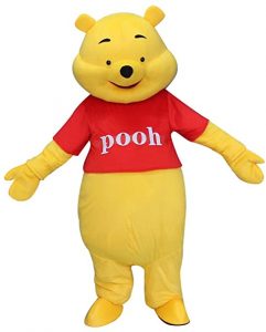 Winnie The Pooh Adult Cosplay Costume Mascot