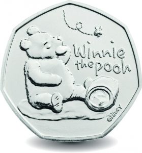 Winnie the Pooh 50p Coin