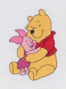 Winnie the Pooh (A) cross stitch kit
