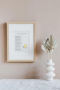 Winnie the Pooh Quote Nursery Print Framed