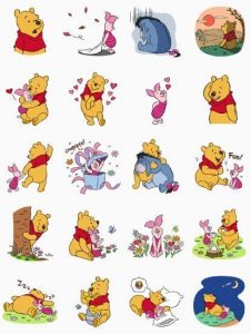 Winnie the Pooh Sticker set