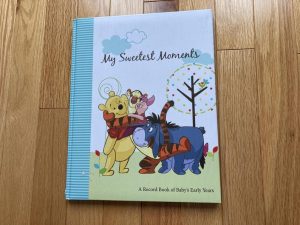 Winnie the Pooh Sweetest Moments Baby Record Book