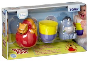 Winnie the Pooh TOMY Squirt 'n' Pour Bathtime Fun