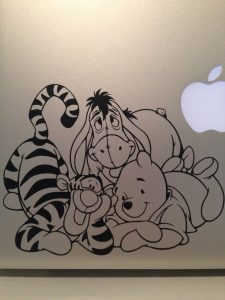 Winnie the Pooh, Tigger and Eeyore Vinyl Decal