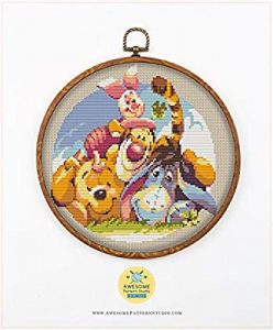 Winnie the Pooh (U) cross stitch kit