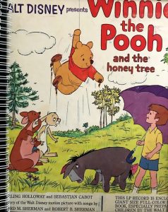 Winnie the Pooh and the Honey Tree ALBUM COVER NOTEBOOK