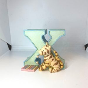 Classic Winnie the Pooh Accent - Disney Figurine Letter "X"
