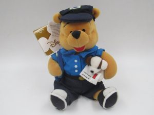 Disney "Mailman Pooh" Winnie the Pooh Bean Bag Plush