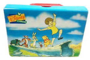 Vintage Disney's Winnie The Pooh Traveling Suitcase