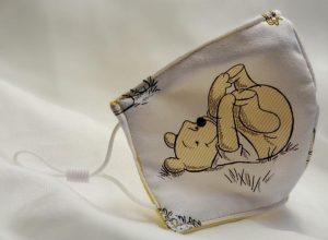 Winnie The Pooh Face Mask - White