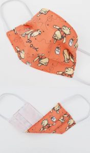 Winnie the Pooh Reversible, Washable Face Mask