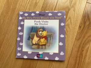 Winnie the Pooh Visits the Doctor Hardcover Children's Story Book
