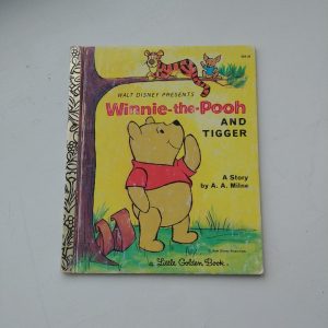 Winnie the Pooh and Tigger children's hardcover pooh book 