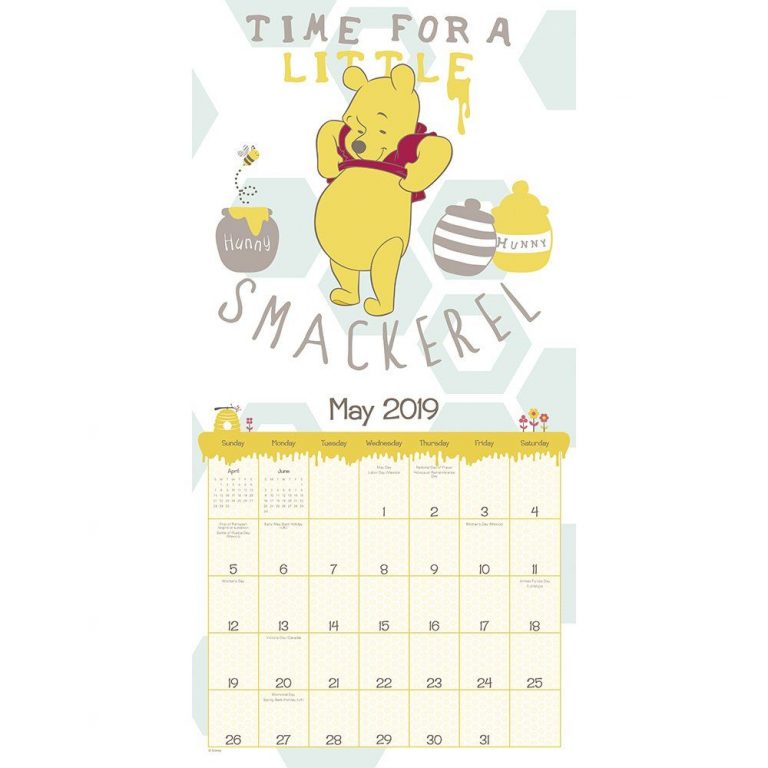 Winnie the Pooh Calendar Pooh Country