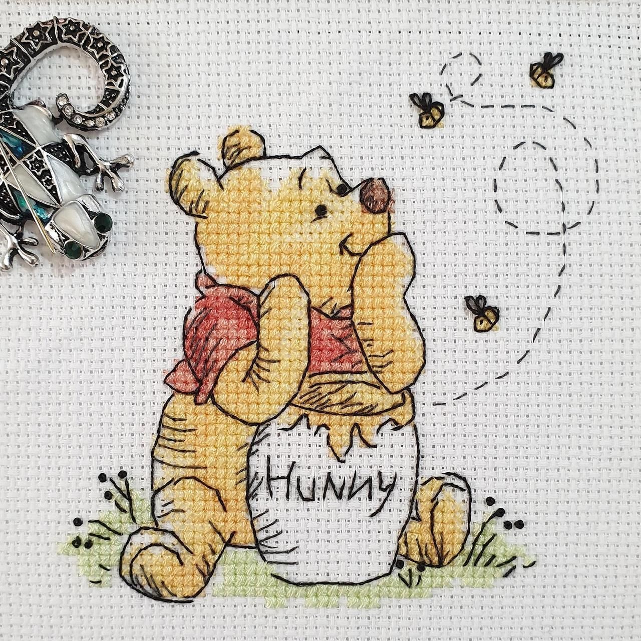 Winnie the Pooh Cross Stitch Kit Pooh Country — free download