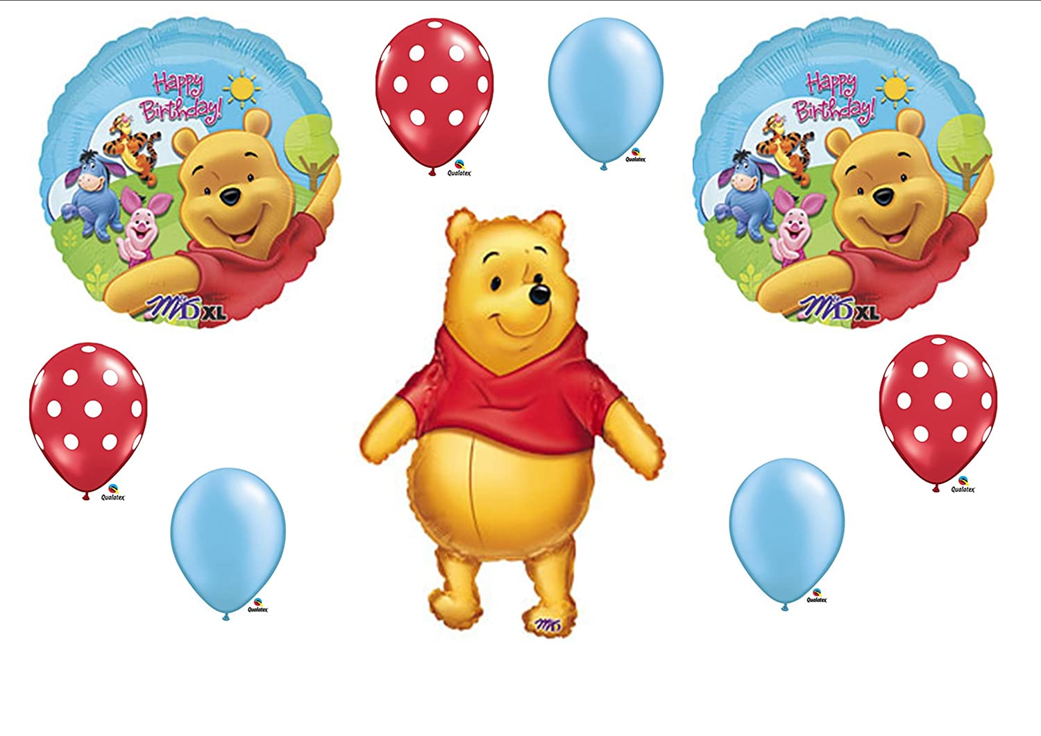 Winnie The Pooh Balloons And Other Winnie The Pooh Decorations Are A